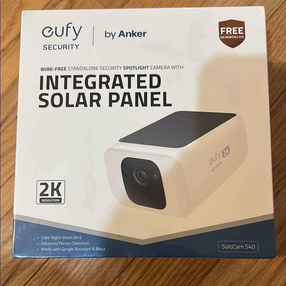 Eufy Security Camera with Solar Panel